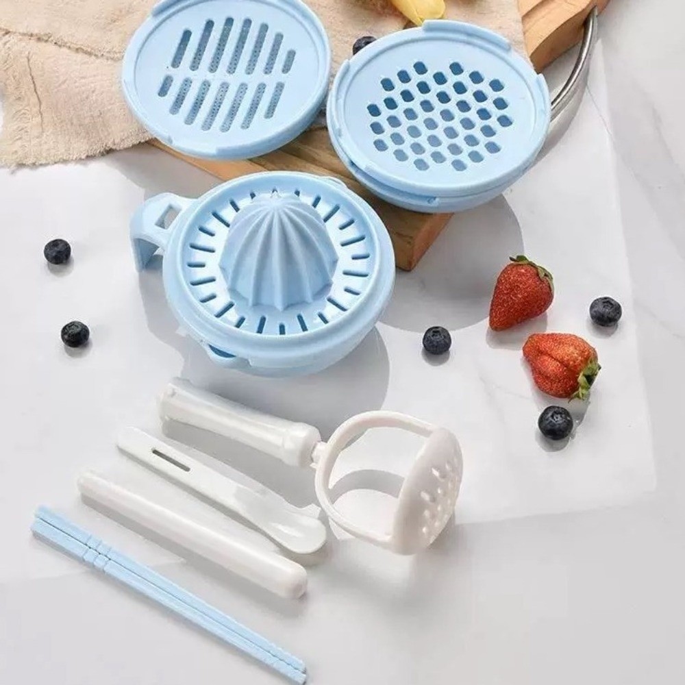 Solid color Baby Food Grinding - Baby Food Bowl ulasan dan harga
