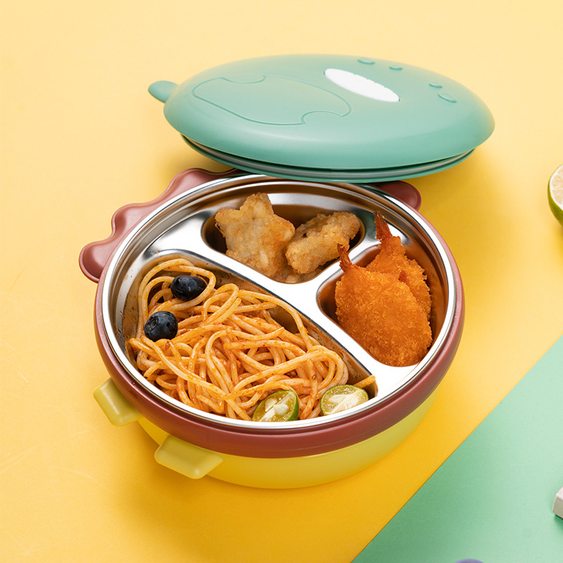 Children's stainless steel div - Baby Food Bowl ulasan dan harga