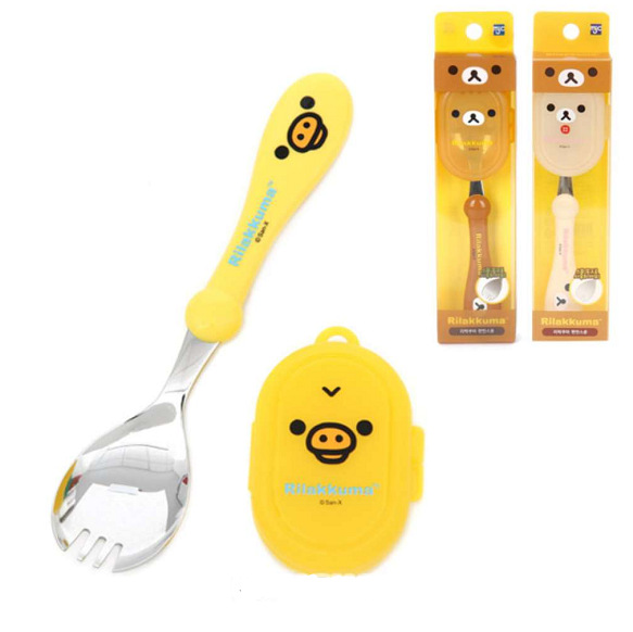 Rilakkuma Spoon Fork Integrate - Baby Food For 2 Year Old ulasan dan harga