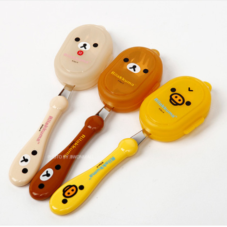Rilakkuma Spoon Fork Integrate - Baby Food For 2 Year Old ulasan dan harga