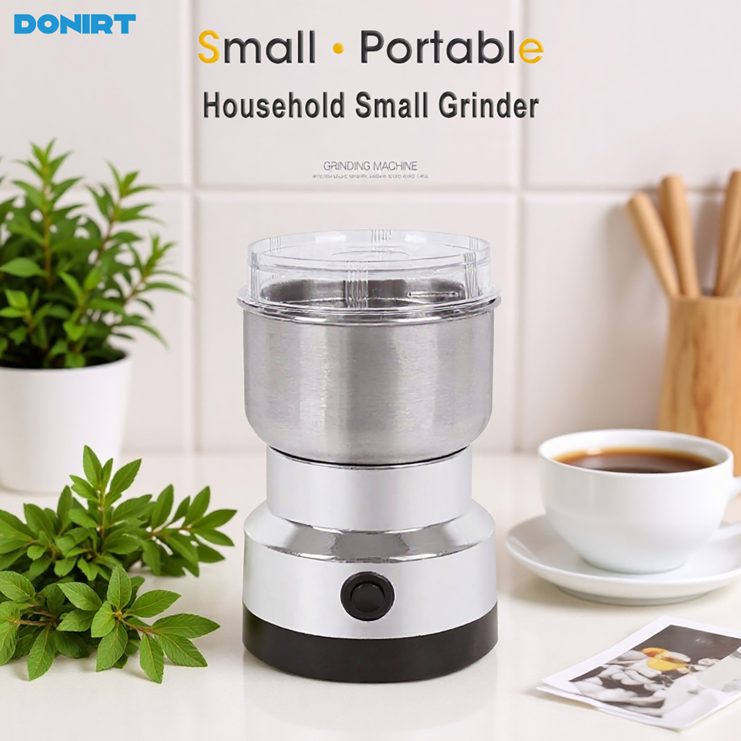 Mini Electric Grinder 4 Blades - Baby Food Masher ulasan dan harga