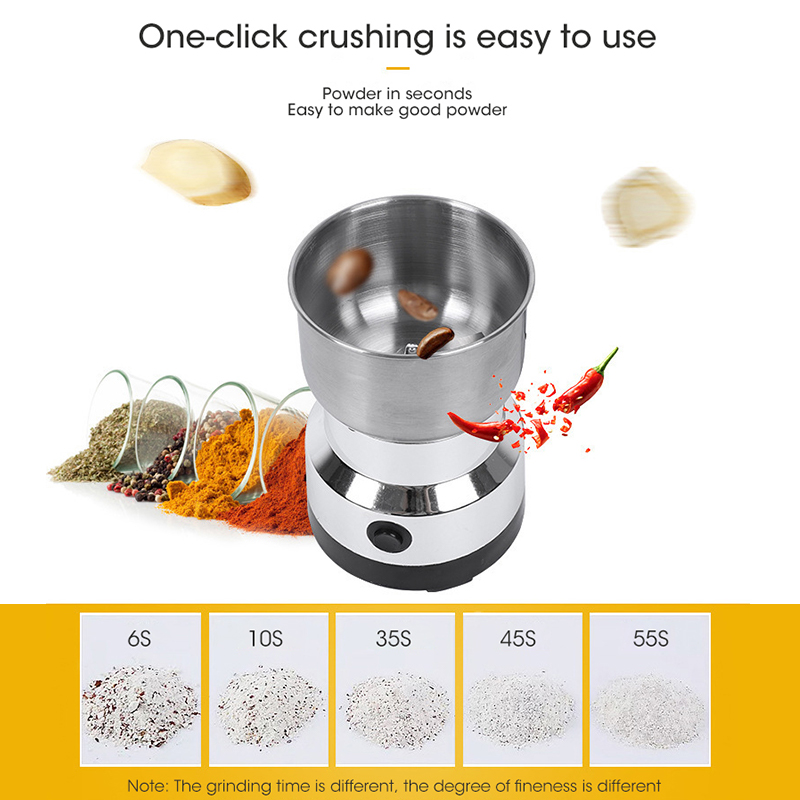 Mini Electric Grinder 4 Blades - Baby Food Masher ulasan dan harga