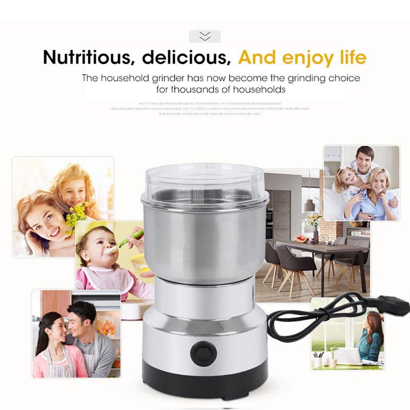 Mini Electric Grinder 4 Blades - Baby Food Masher ulasan dan harga