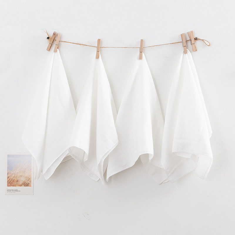 100x145cm Pure 100% Cotton Whi - Baby Food For 2 Year Old ulasan dan harga