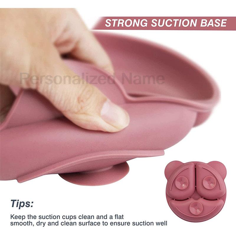 Baby Silicone Sucker Bowl Chil - Baby Food Bowl ulasan dan harga