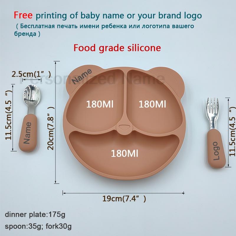 Baby Silicone Sucker Bowl Chil - Baby Food Bowl ulasan dan harga