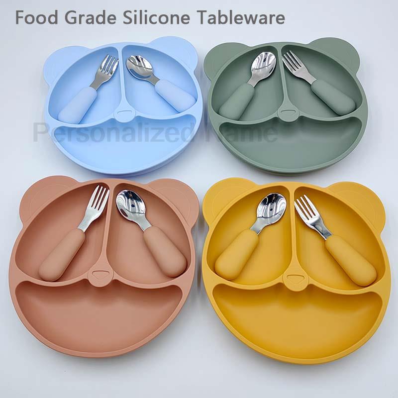 Baby Silicone Sucker Bowl Chil - Baby Food Bowl ulasan dan harga