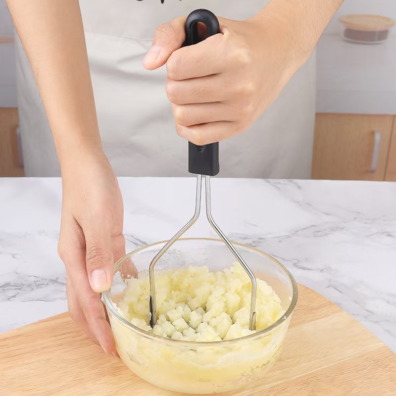 Stainless Steel Potato Pusher  - Baby Food Masher ulasan dan harga