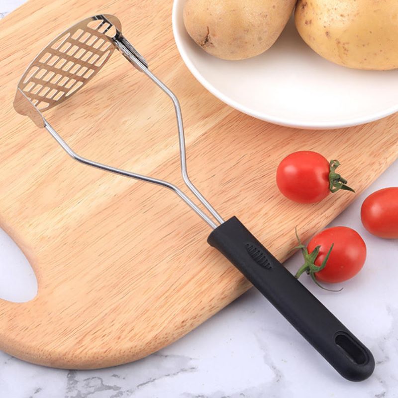 Stainless Steel Potato Pusher  - Baby Food Masher ulasan dan harga