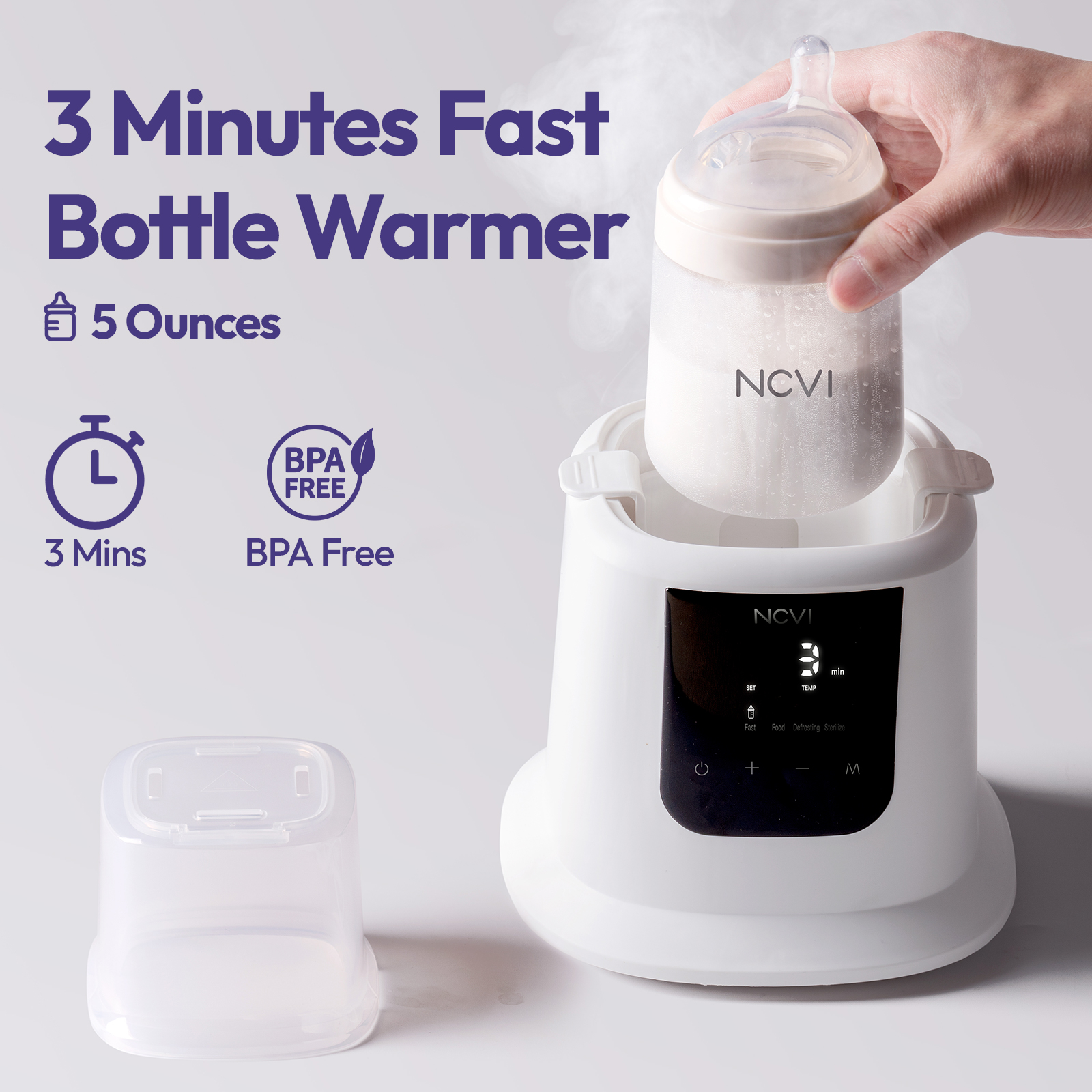 NCVI 8-in-1 Baby Bottle Warmer - Baby Food Allergy Rash ulasan dan harga