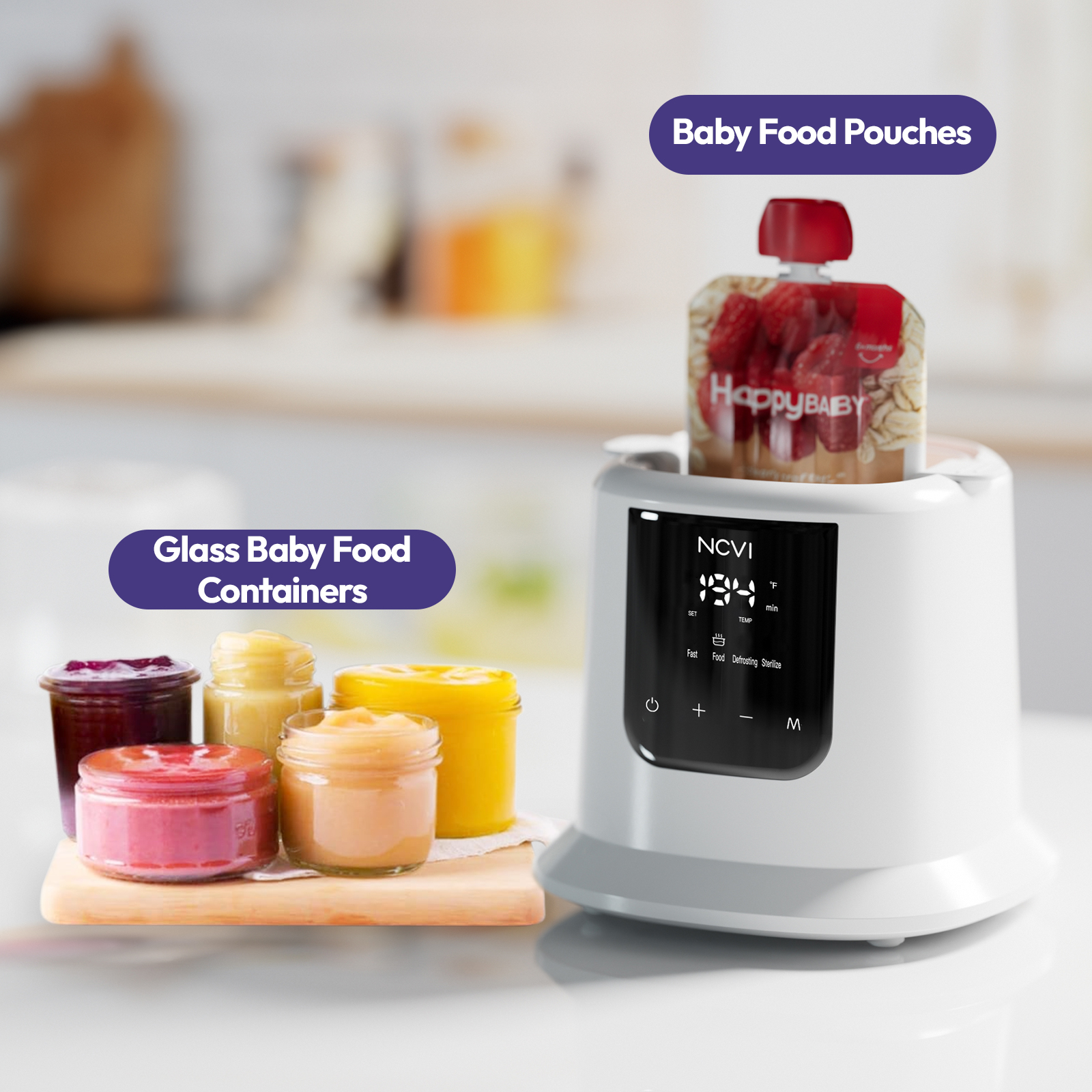 NCVI 8-in-1 Baby Bottle Warmer - Baby Food Allergy Rash ulasan dan harga