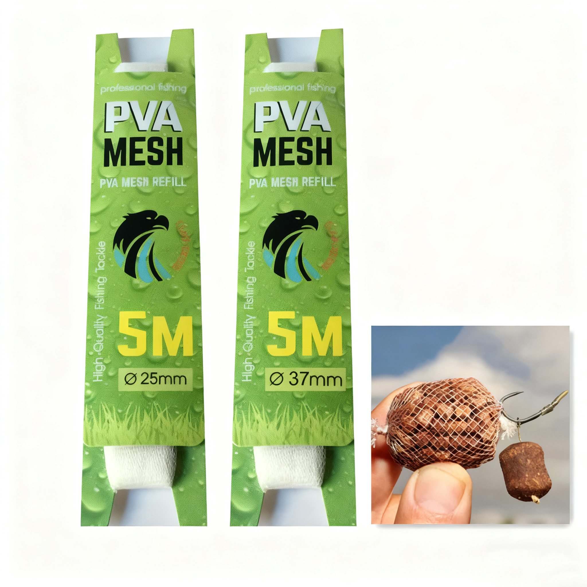 5M PVA Mesh Water-soluble Fish - Mesh Feeder Bag ulasan dan harga
