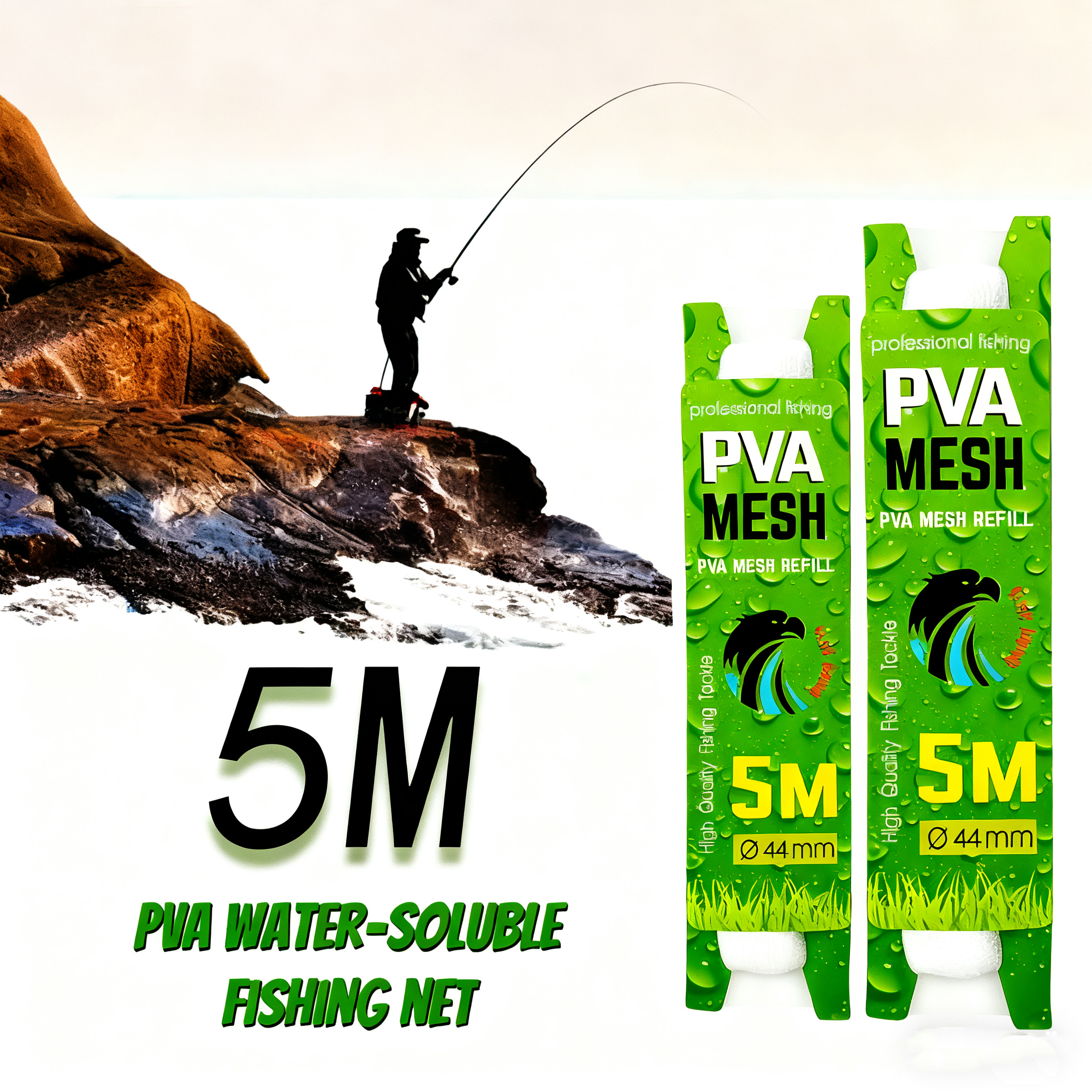 5M PVA Mesh Water-soluble Fish - Mesh Feeder Bag ulasan dan harga