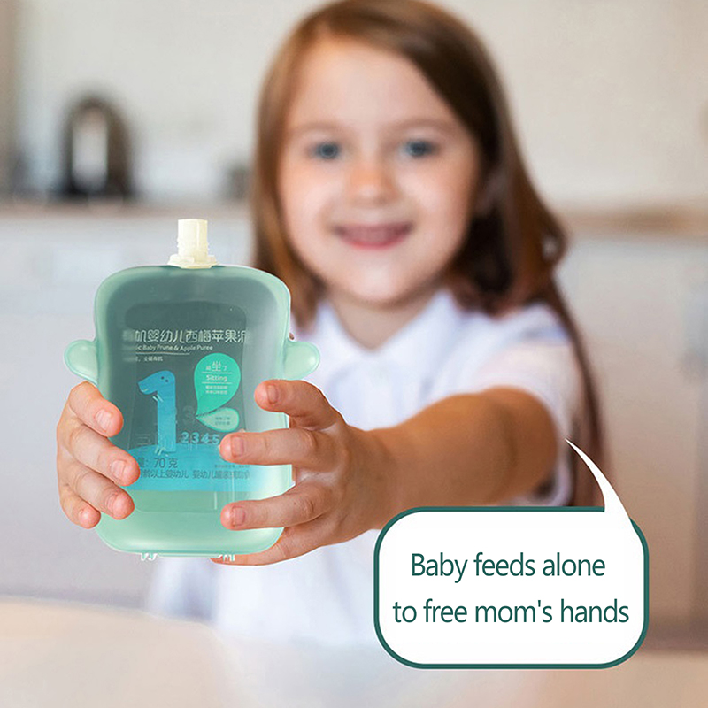 Self-Feeding Baby Food Pouch H - Baby Food Hero ulasan dan harga