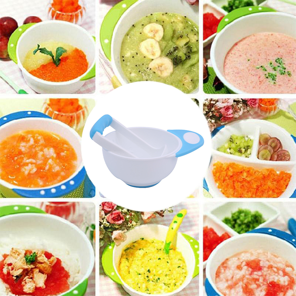 Baby Grinding Bowl Manual Kids - Baby Food Masher ulasan dan harga
